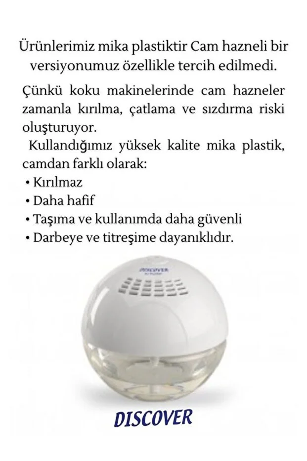  Sihirli Küre Air Purifier Geniş Alan Kokulandırma Cihazı Beyaz